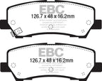EBC brake Ultimax2 brake Pads (view 2)
