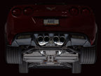 AWE Tuning 05-07 C6 Chevrolet Corvette 6.0L Touring Edition Axle-Back Exhaust w/ Chrome Silver Tips (view 6)