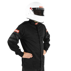 RaceQuip Black SFI-1 1-L Jacket - 3XL