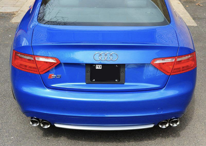 AWE Tuning Audi B8 S5 4.2L Track Edition Exhaust System - Diamond Black Tips (view 2)