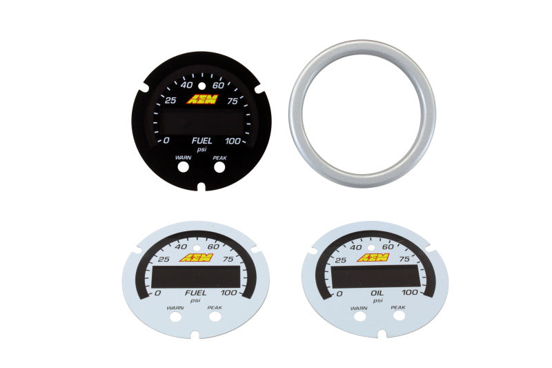 AEM X-Series Pressure Gauge Accessory Kit (view 2)