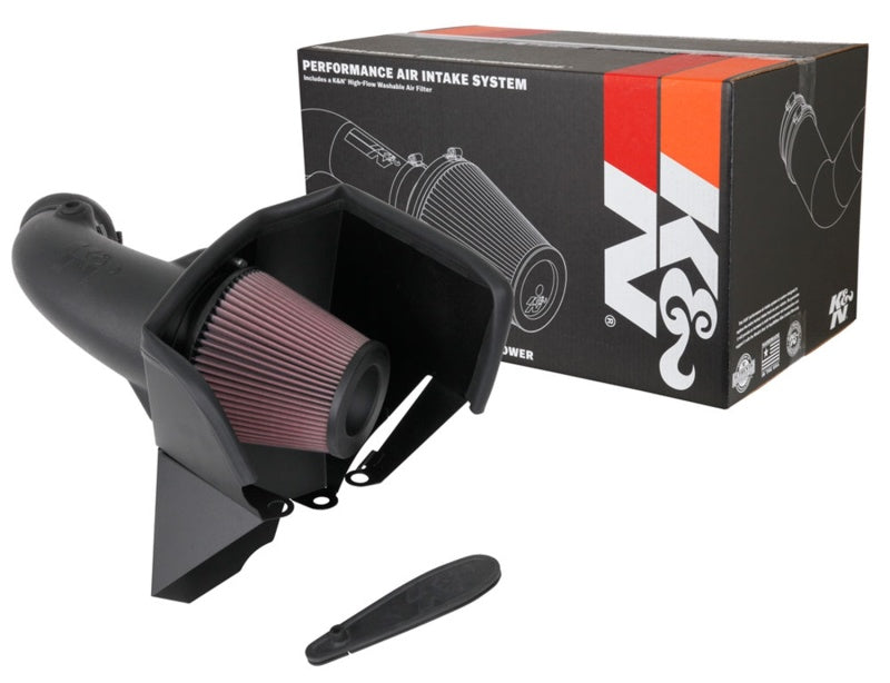 K&N 18-19 Jeep Grand Cherokee Trackhawk V8-6.2L F/I AirCharger Performance Intake (view 14)