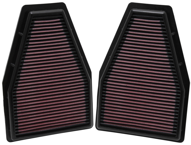 K&N Replacement Air Filter 12-13 Porsche 911 3.4L / 12 911 3.8L / 13 911 3.6L / 13 911 Carrera 3.8L Main image
