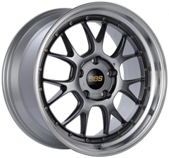 BBS LM-R 19x10.5 5x114.3 ET15 82mm PFS Ring/Clip Required - Diamond Black Wheel