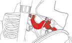 SPC Performance 10-14 VW Golf / 05-10 VW Jetta / 06-09 VW Rabbit Rear Adjustable Camber Arm (view 2)