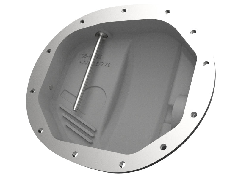 aFe Power Pro Series AAM 9.5/9.76 Rear Diff Cover Black w/Mach Fins 14-19 GM Silverado/Sierra 1500 (view 5)