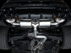 AWE Tuning MK8 Volkswagen Golf R 3in Touring Edition Quad Exhaust - Diamond Black Tips (view 6)