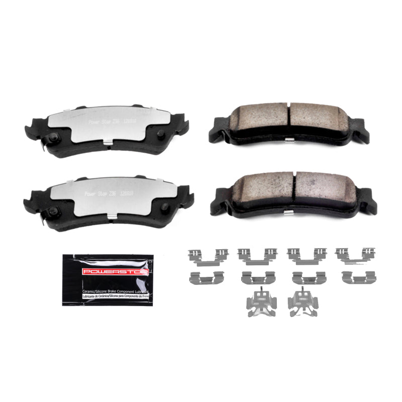 Power Stop 00-05 Cadillac DeVille Rear Z36 Truck & Tow Brake Pads w/Hardware Secondary image