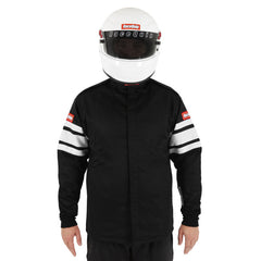 RaceQuip Black SFI-5 Jacket - Medium