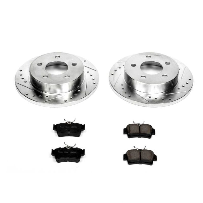 Power Stop 94-04 Ford Mustang Rear Z23 Evolution Sport Brake Kit Main image