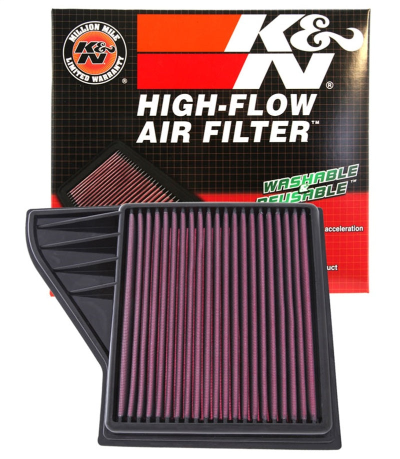 K&N 10 Ford Mustang GT 4.6L-V8 Drop In Air Filter (view 19)