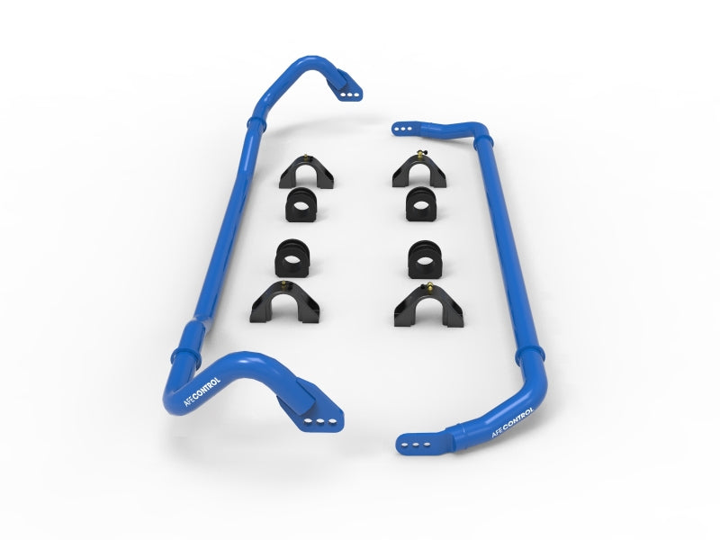 aFe 2020 Chevrolet Corvette C8 Control 3-Way Adjustable Front / Rear Sway Bar Set (view 5)