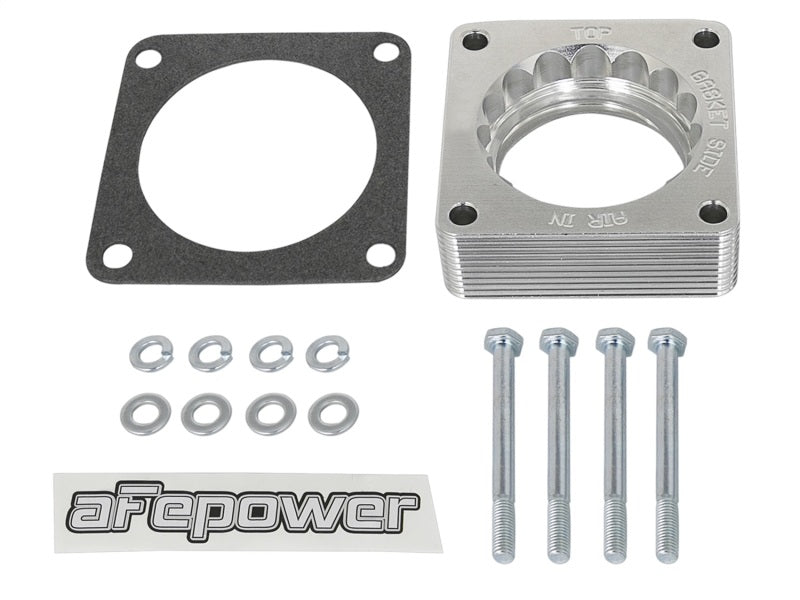 aFe Silver Bullet Throttle Body Spacer 03-06 Nissan 350Z V6 3.5L (VQ35DE) (view 4)