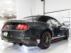AWE Tuning S550 Mustang EcoBoost Axle-Back Exhaust - Touring Edition (Diamond Black Tips) (view 3)