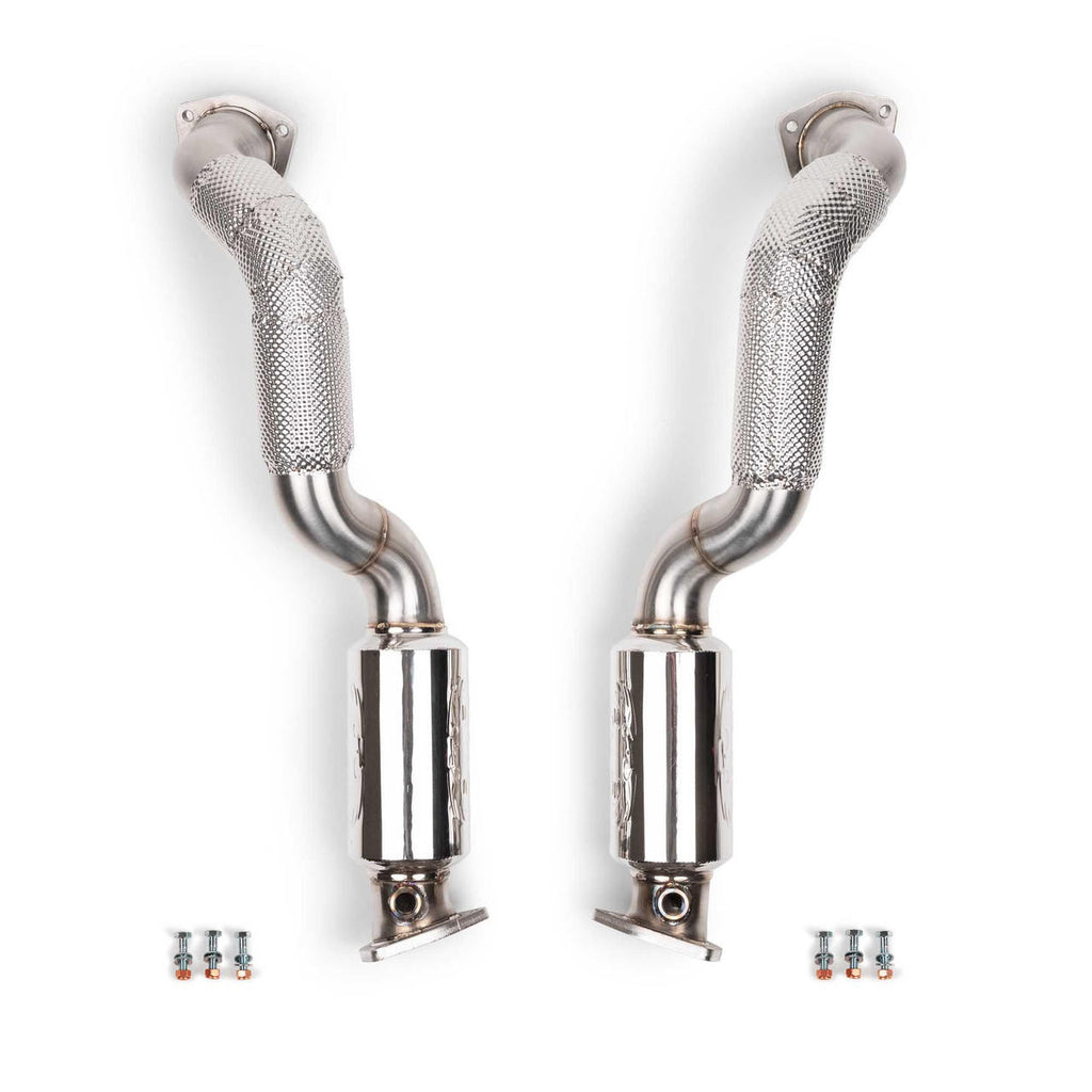 Fabspeed Porsche 718 GT4 RS , SPYDER RS Over Axle Link Pipes (2022+)