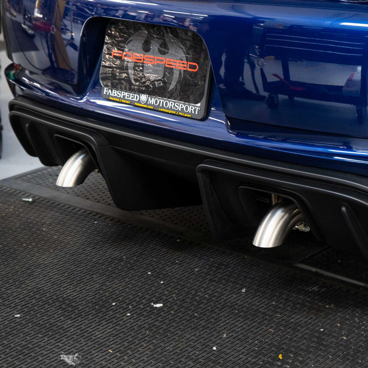Fabspeed Porsche 718 GT4 / GTS / Spyder Deluxe Exhaust Tips (2020+)