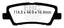 EBC 12+ Cadillac ATS 2.0 Turbo Ultimax2 Rear Brake Pads