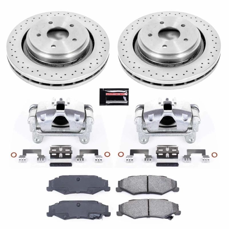 Power Stop 06-09 Cadillac XLR Rear Autospecialty Brake Kit w/Calipers Main image