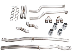 AWE Tuning BMW G90/G99 M5 Track Edition Cat-Back Exhaust - Chrome Silver Tips