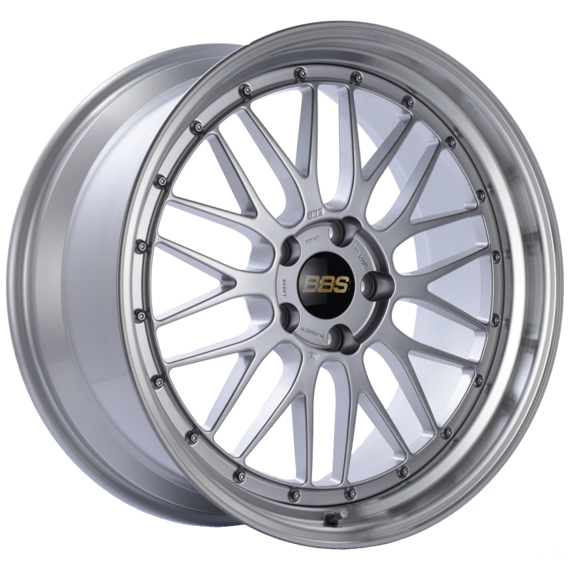 BBS LM 20x9.5 5x120 ET37 Diamond Silver Center Diamond Cut Lip Wheel -82mm PFS/Clip Required (view 2)