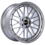 BBS LM 20x9.5 5x120 ET37 Diamond Silver Center Diamond Cut Lip Wheel -82mm PFS/Clip Required (view 2)