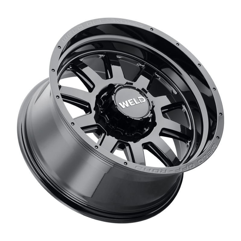 Weld Stealth 20x9 / 8x180 / 5.01 BS / 124.3 HB - Gloss Black - Non-BL Wheel Secondary image