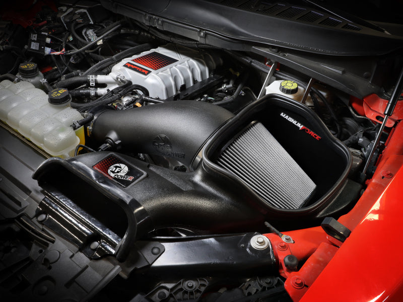 aFe 23-24 Ford F-150 Raptor R Magnum FORCE Stage 2 Cold Air Intake System w/ Pro Dry S Filter Secondary image