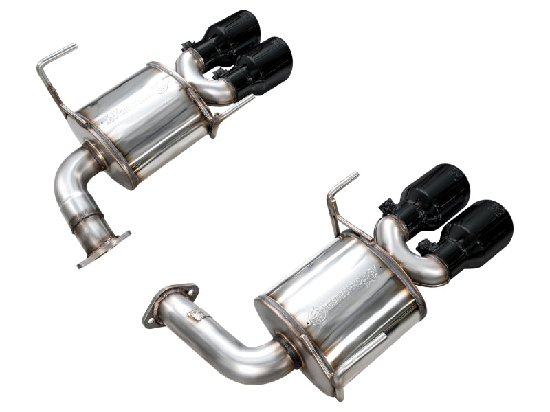 AWE Tuning 22-25 Subaru VB WRX Touring Edition Axle-Back Exhaust - Diamond Black Tips (view 11)