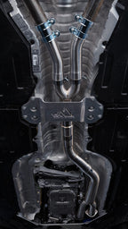 MAD BMW G8x M3 M4 S58 Resonated Single Midpipe (Brace Included)