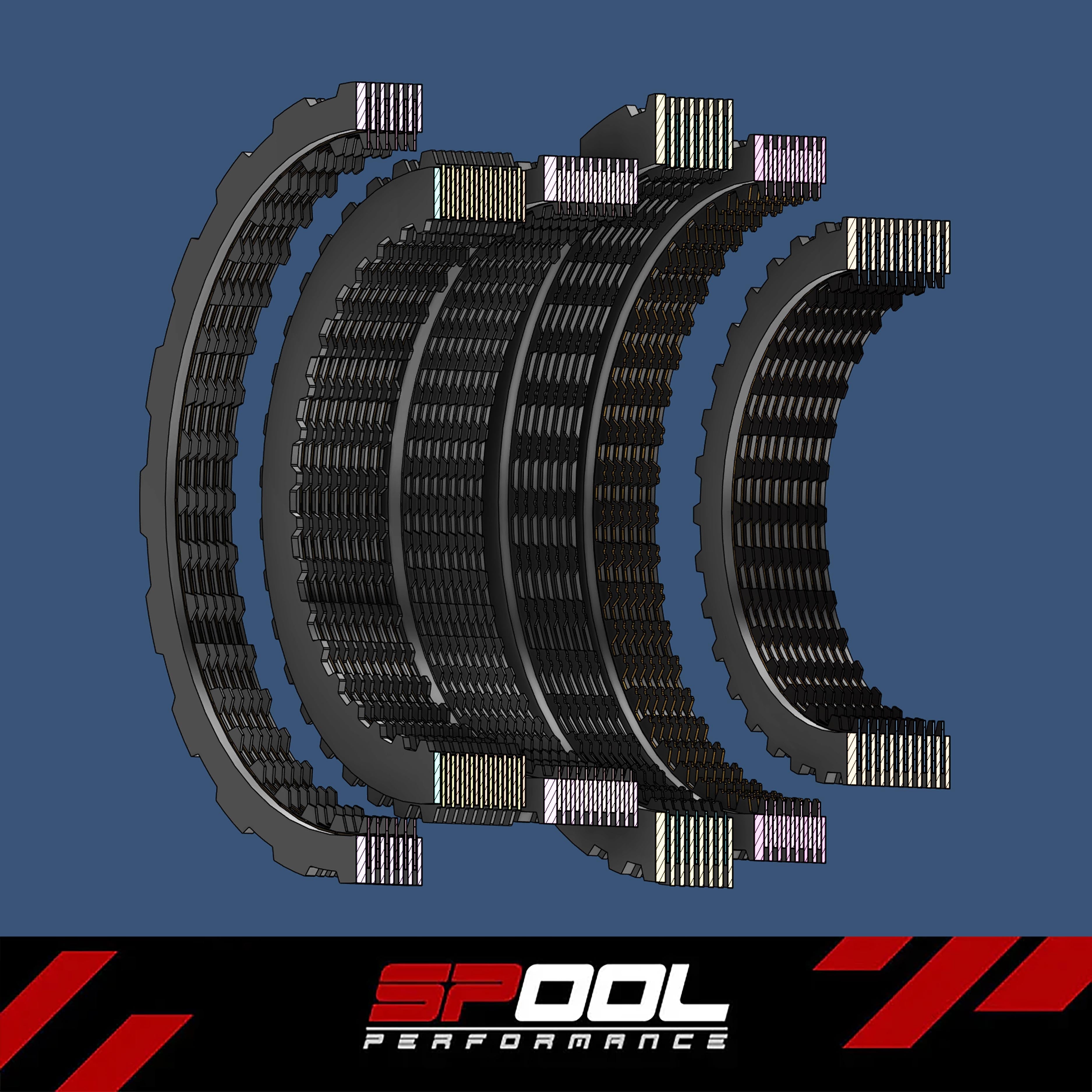 Spool Performance – Mercedes AMG 725 9G FX-RT Upgraded Clutch Kit Secondary image