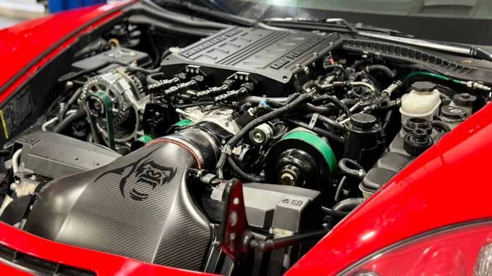 Kong Performance C6ZR1 Ram Air Intake System (Carbon) Main image