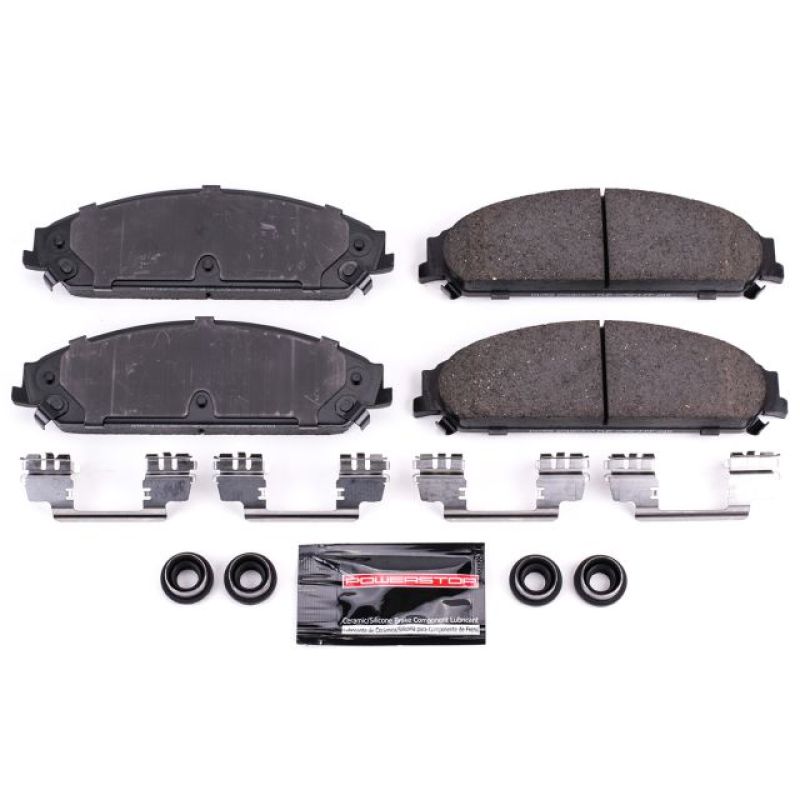 Power Stop 13-14 Chrysler 200 Front Z23 Evolution Sport Brake Pads w/Hardware Main image