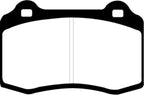 EBC 96-00 Lotus Esprit Turbo 2.0 Turbo GT3 Redstuff Front Brake Pads (view 3)