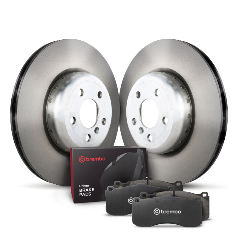 Brembo OE 18-20 BMW 530e/17-20 530i/530i xDrive 17-20/2018 540d xDrive Rear Disc Brake Kit Main image