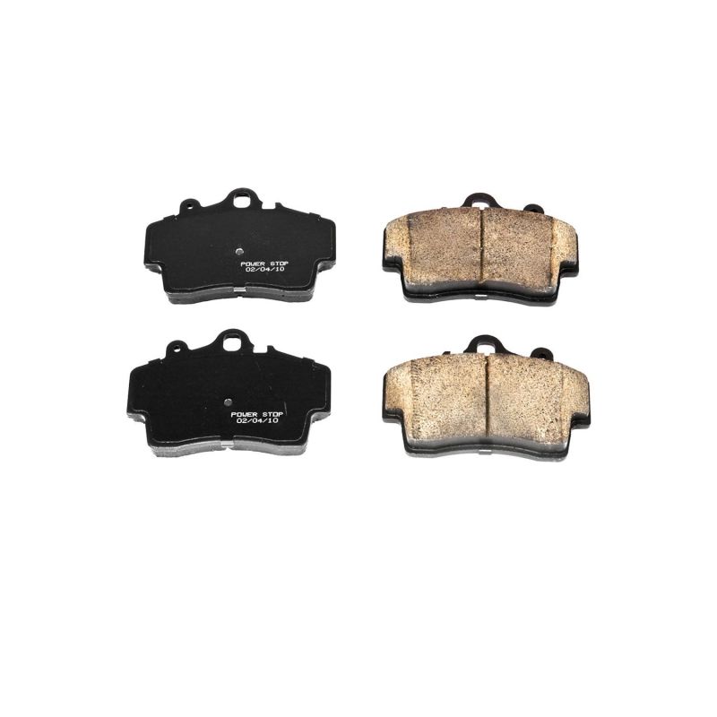 Power Stop 97-08 Porsche Boxster Front Z17 Evolution Ceramic Brake Pads w/Hardware Main image