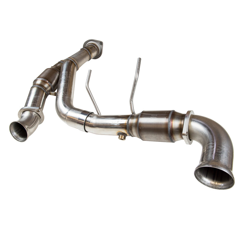 Kooks 15-20 Ford F-150 Platinum XL King Ranch XLT Lariat 1-7/8 x 3 Header & Green Catted Y-Pipe Kit (view 5)