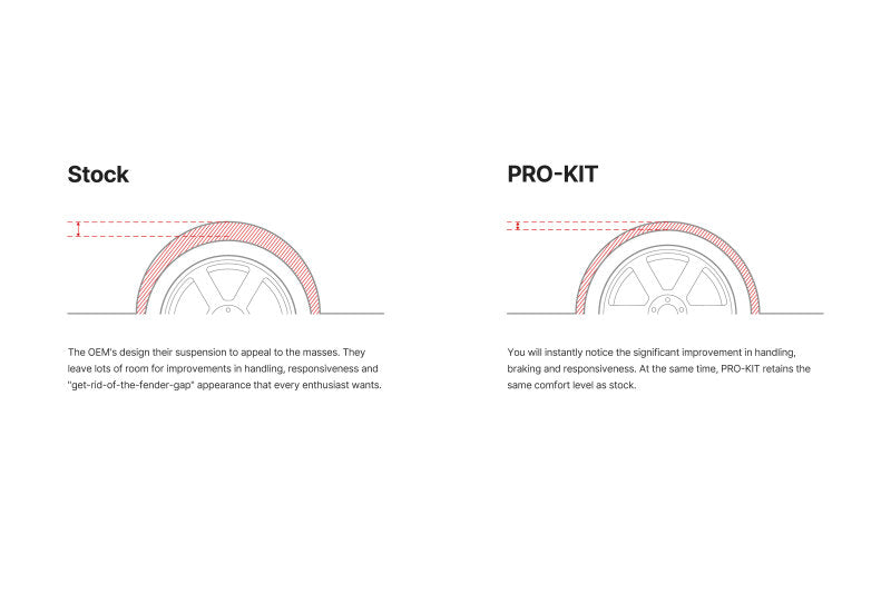Eibach 19-22 BMW 330i xDrive Sedan AWD G20 Pro-Kit Performance Springs (Set of 4) (view 2)