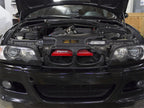 aFe MagnumFORCE Intakes Scoops AIS BMW 3-Series/ M3 (E46) 01-06 L6 - Matte Red (view 2)