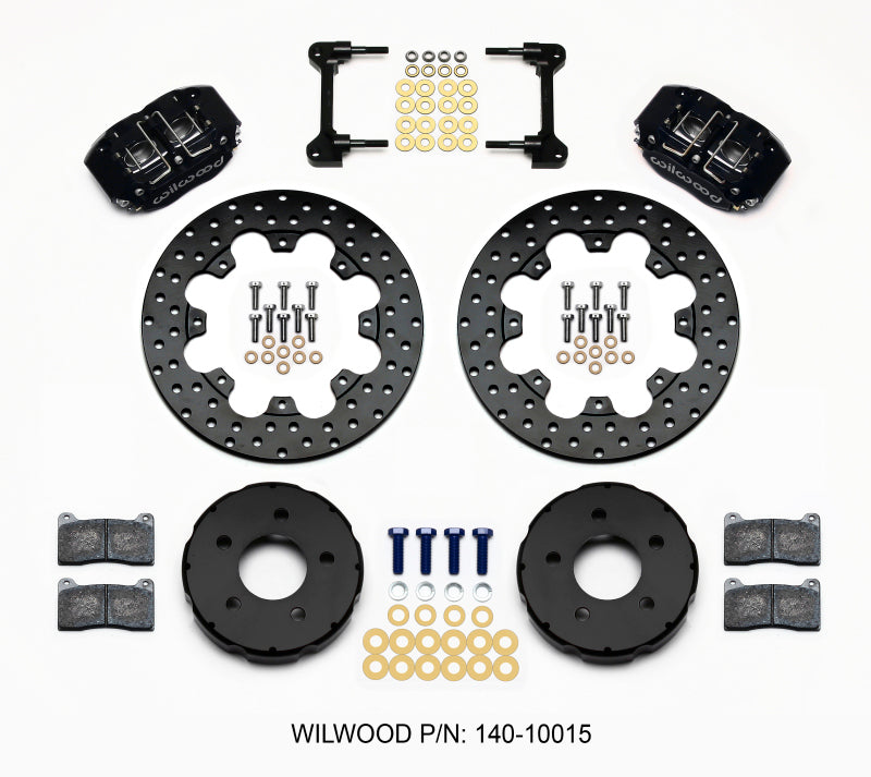 Wilwood Dynapro Radial Front Drag Kit 11.75in Drilled 94-04 Mustang Main image