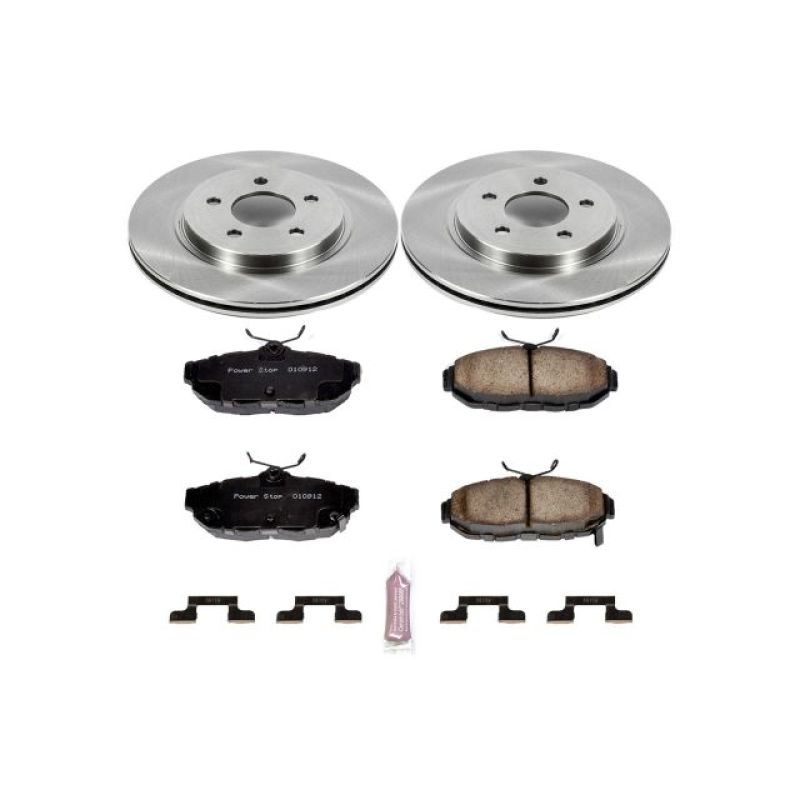 Power Stop 11-14 Ford Mustang Rear Autospecialty Brake Kit Main image