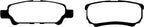 EBC 11-14 Chrysler 200 2.4 Greenstuff Rear Brake Pads (view 9)