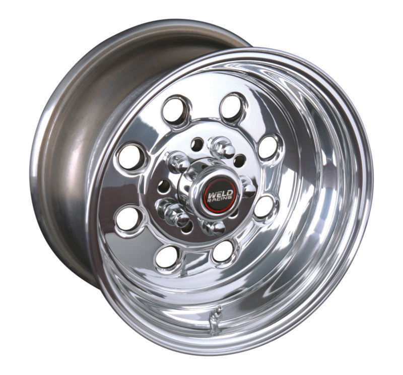 Weld Draglite 15x3.5 / 4x108 & 4x4.5 BP / 1.375in. BS Polished Wheel - Non-Beadlock Main image