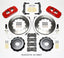 Wilwood AERO4 Rear Kit 14.25in Red 2014-Up Challenger w/Lines