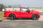 Corsa 2021-2022 Ford F-150 Regular Cab/6.5in Bed 5.0L V8 Xtreme Cat-Back Front of Tire Exit-Black PV (view 2)