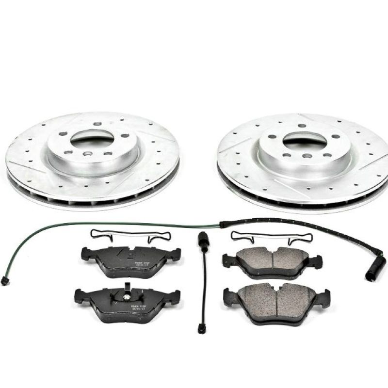 Power Stop 95-99 BMW M3 Front Z23 Evolution Sport Brake Kit Main image