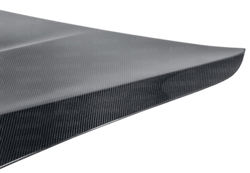 Seibon 10-13 BMW 5 Series and M5 Series (F10) OEM-Style Carbon Fiber Hood (view 3)