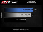 aFe 15-19 VW Golf R (MKVII) L4-2.0L (t) Track Series Carbon Fiber Intake System w/ Pro 5R Filter (view 4)
