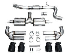 AWE Tuning 22-24 Audi 8Y S3 Touring Edition Exhaust - Diamond Black Tips