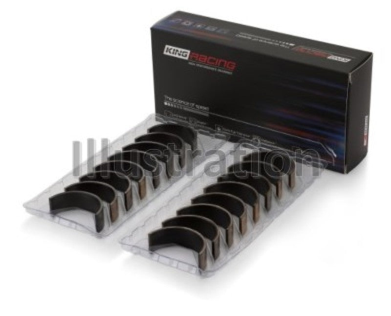 King Engine Bearings Ford V8 4.6L/5.4L SOHC Connecting Rod Bearing Set (8 Pairs) - Size +0.5mm Main image