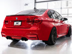 AWE Tuning BMW F8X M3/M4 Track Edition Cat-Back Exhaust - Diamond Black Tips (view 5)